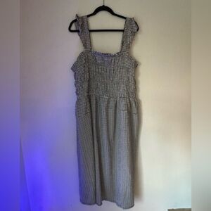 Plus Size Old Navy Gingham Midi Dress